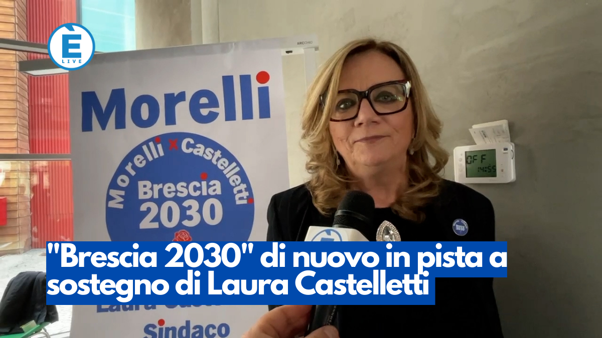 “Brescia 2030” di nuovo in pista a sostegno di Laura Castelletti