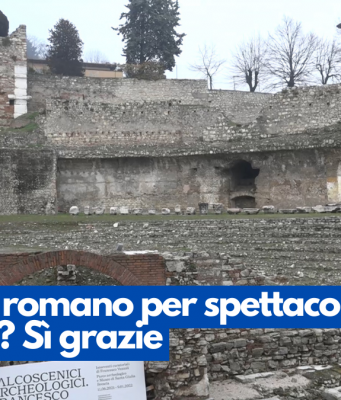 Il teatro romano per spettacoli e concerti? Sì grazie