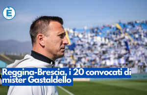 Reggina-Brescia, i 20 convocati di mister Gastaldello
