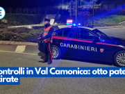 Controlli in Val Camonica: otto patenti ritirate