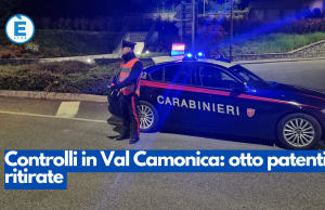 Controlli in Val Camonica: otto patenti ritirate