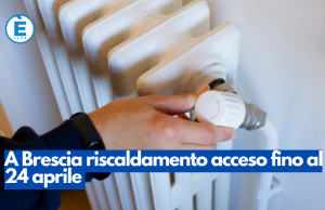 A Brescia riscaldamento acceso fino al 24 aprile