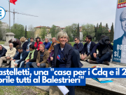 Castelletti, una “casa per i Cdq e il 26 aprile tutti al Balestrieri”