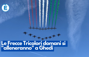 Le Frecce Tricolori domani si “alleneranno” a Ghedi