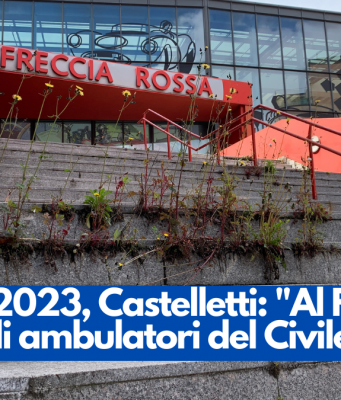 Loggia 2023, Castelletti: “Al Freccia Rossa gli ambulatori del Civile”