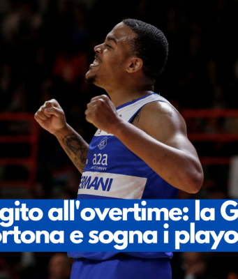 Che ruggito all’overtime: la Germani batte Tortona e sogna i playoff