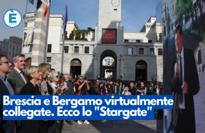 Brescia e Bergamo virtualmente collegate. Ecco lo “Stargate”