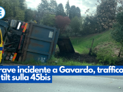Grave incidente a Gavardo, traffico in tilt sulla 45bis