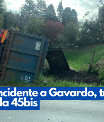 Grave incidente a Gavardo, traffico in tilt sulla 45bis