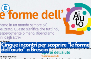Cinque incontri per scoprire “le forme dell’aiuto” a Brescia