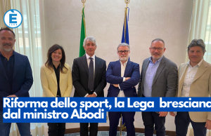 Riforma dello sport, la Lega bresciana dal ministro Abodi
