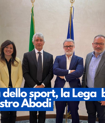 Riforma dello sport, la Lega bresciana dal ministro Abodi