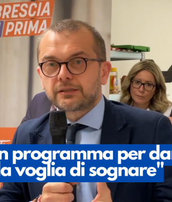 Rolfi, “un programma per dare a Brescia la voglia di sognare e pensare in grande”