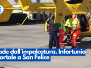 Cade dall’impalcatura. Infortunio mortale a San Felice
