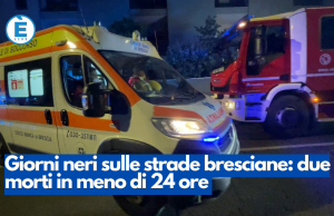 Giorni neri sulle strade bresciane: due morti in meno di 24 ore