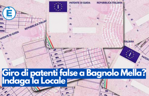 Giro di patenti false a Bagnolo Mella? Indaga la Locale