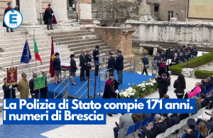 La Polizia di Stato compie 171 anni. I numeri di Brescia