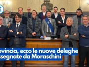 Provincia, ecco le nuove deleghe assegnate da Moraschini