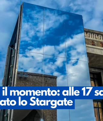 È giunto il momento: alle 17 sarà inaugurato lo Stargate