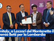 Vinitaly, a Davide Lazzari del Montenetto il premio Betti per la Lombardia