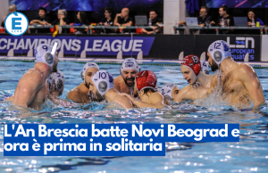 L’An Brescia batte Novi Beograd e ora è prima in solitaria