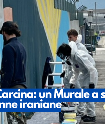 A Villa Carcina: un Murale a sostegno delle donne iraniane