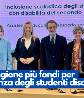 Dalla Regione più fondi per l’assistenza degli studenti disabili