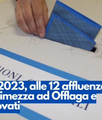 Loggia 2023, l’affluenza alle 12 è al 14,23%. In calo di 4 punti