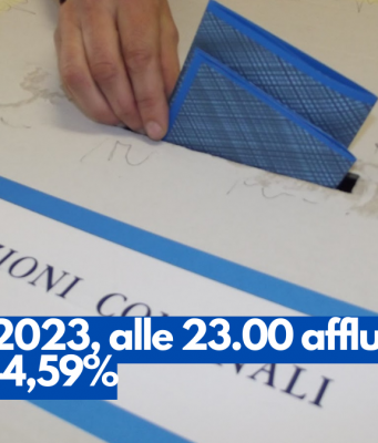Loggia 2023, alle 23.00 affluenza in calo al 44,59%