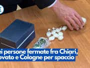 Sei persone fermate fra Chiari, Rovato e Cologne per spaccio