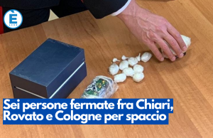 Sei persone fermate fra Chiari, Rovato e Cologne per spaccio