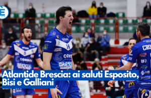 Atlantide Brescia: ai saluti Esposito, Bisi e Galliani