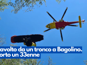 Travolto da un tronco a Bagolino. Morto un 33enne