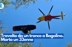 Travolto da un tronco a Bagolino. Morto un 33enne