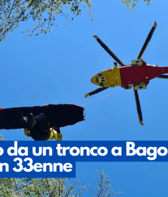 Travolto da un tronco a Bagolino. Morto un 33enne
