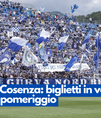 Brescia-Cosenza: biglietti in vendita da oggi pomeriggio