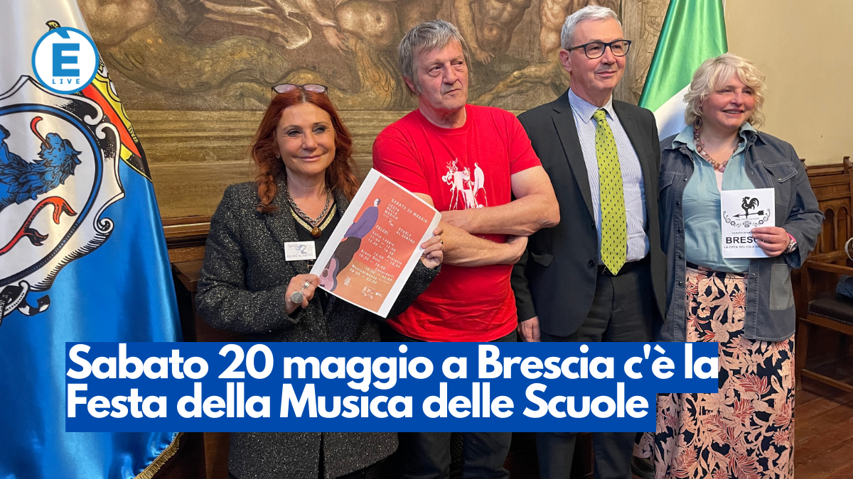 Sabato 20 maggio a Brescia c’è la Festa della Musica delle Scuole