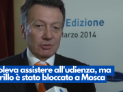 Voleva assistere all’udienza, ma Cirillo è stato bloccato a Mosca