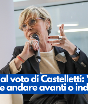 Appello al voto di Castelletti: “Si sceglie se andare avanti o indietro”