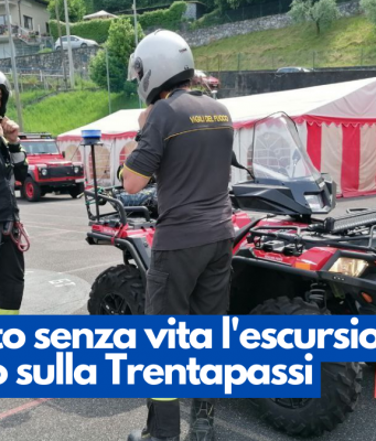 Ritrovato senza vita l’escursionista disperso sulla Trentapassi
