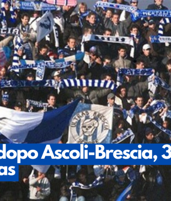 Scontri dopo Ascoli-Brescia, 31 daspo agli ultras