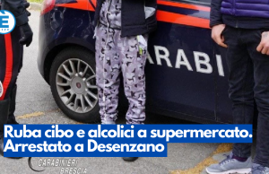Ruba cibo e alcolici a supermercato. Arrestato a Desenzano