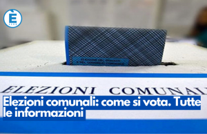 Elezioni comunali: come si vota. Tutte le informazioni