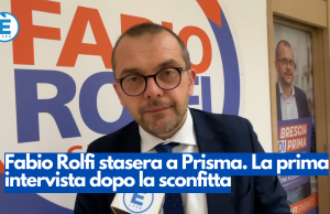 Fabio Rolfi stasera a Prisma. La prima intervista dopo la sconfitta