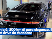 Ioniq 6, gioiellino Hyundai, test drive da Autobase
