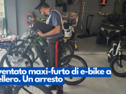Sventato maxi-furto di e-bike a Sellero. Un arresto