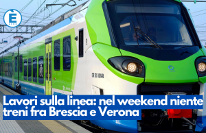 Lavori sulla linea: nel weekend niente treni fra Brescia e Verona