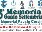 Tutto pronto per il 15° Torneo Settembrino. Si gioca il 3 e 4 giugno