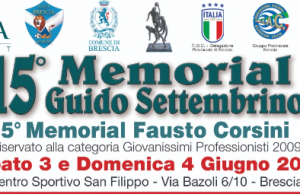 Tutto pronto per il 15° Torneo Settembrino. Si gioca il 3 e 4 giugno