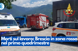 Morti sul lavoro: Brescia in zona rossa nel primo quadrimestre